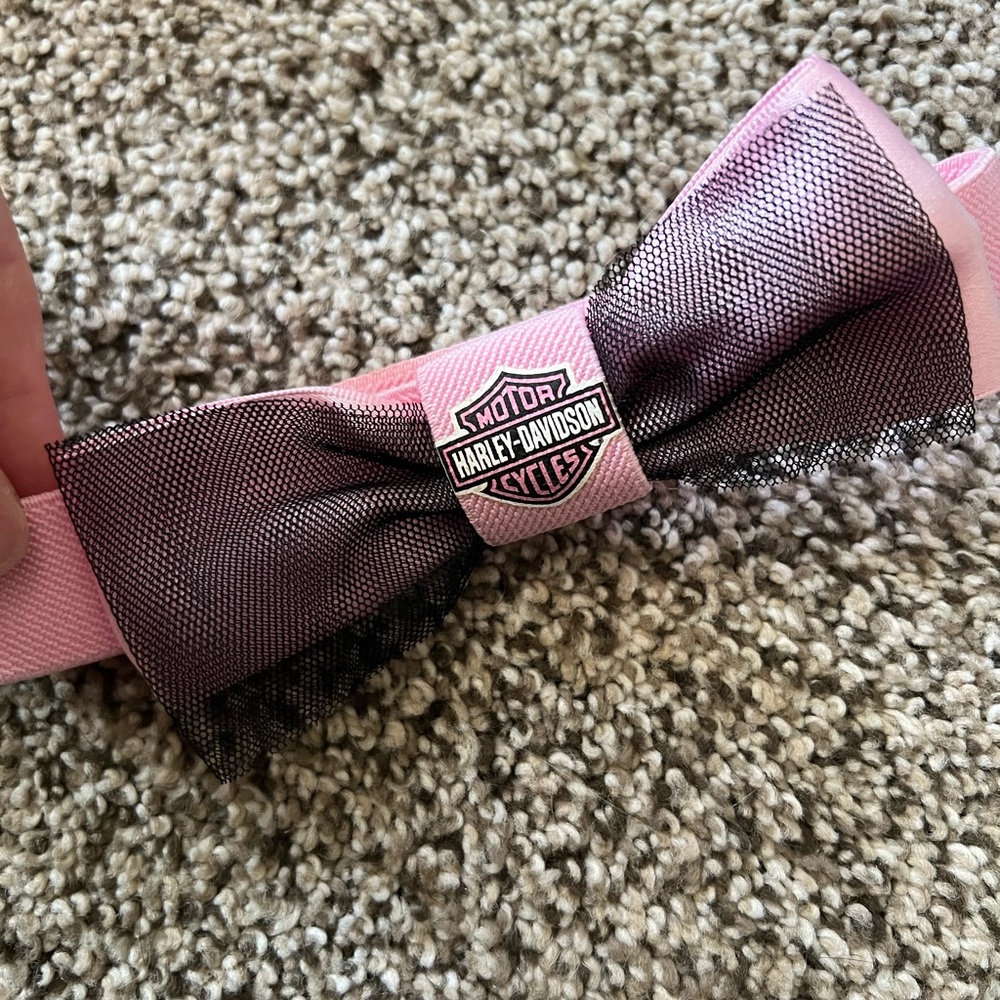 Harley Baby Girl Headband with Bow